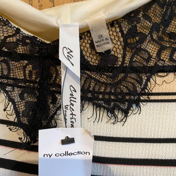 NY Company NWT Long Maxi Dress SZ 2X - Picture 4 of 9